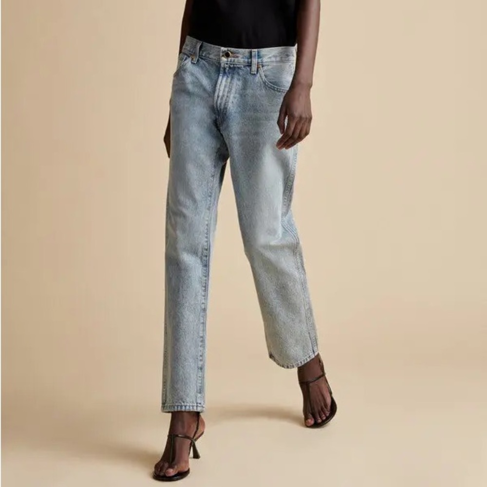 KHAITE kyle jean relaxed straight leg